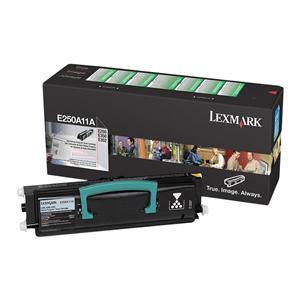 Lexmark E250A11A Black Toner Cartridge Ea