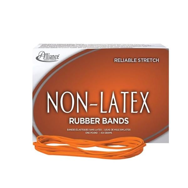 Alliance Sterling Latex-Free Rubber Bands #117B 1 Lb 250/Bx