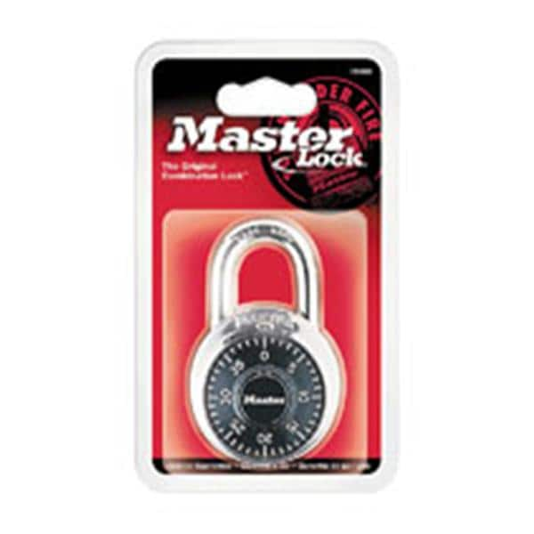 Master Lock Combination Padlock Black 2/Pack 2/Pk