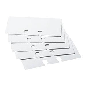 Rolodex Card File Refills Unruled 2 1/4 in x 4 in White 100/Pk