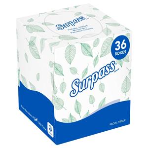 Surpass 2-Ply Facial Tissue BOUTIQUE 110 Sheets/Box 36/Case 36/Pk