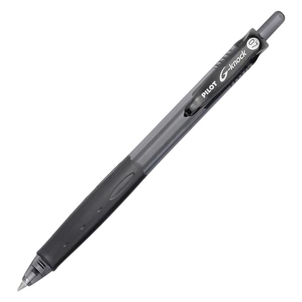 G-Knock BeGreen Gel Rollerball Pen Fine Point 0.7 mm Black 12/Pk