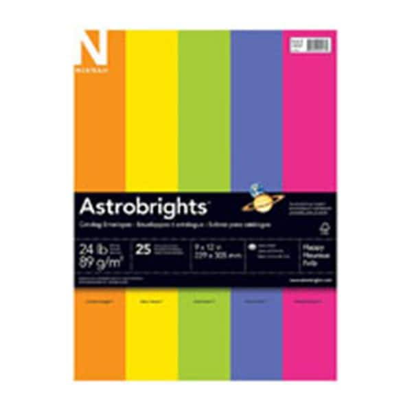 Neenah Astrobrights Cover Paper 65 Lb 8.5x11 Happy Assortment 250/Pk