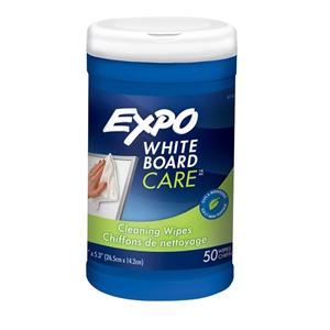 EXPO Marker Board Towelettes 6 in x 9 in 50/Pack Ea