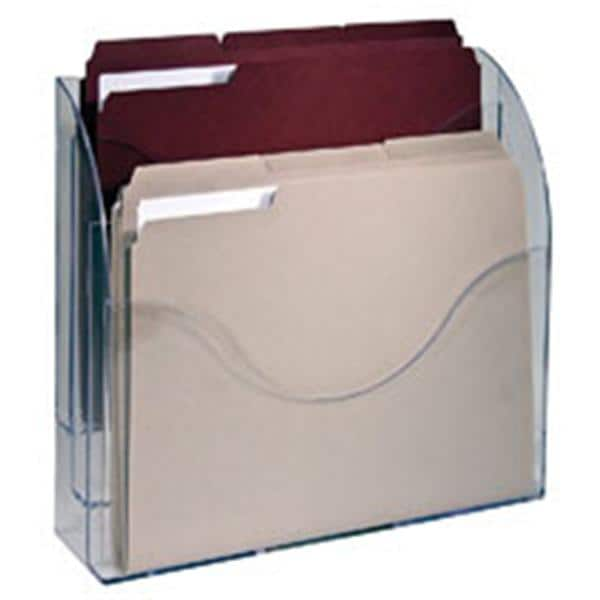 Innovative Storage Designs 3-Tier File Organizer Clear Ea