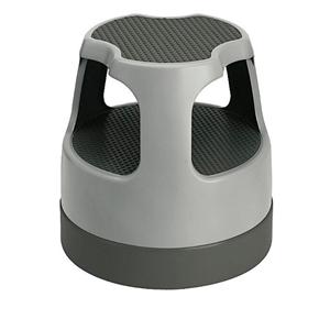 Cramer Scooter Stool 15 in x 15 7/16 in x 15 7/16 in Gray Ea