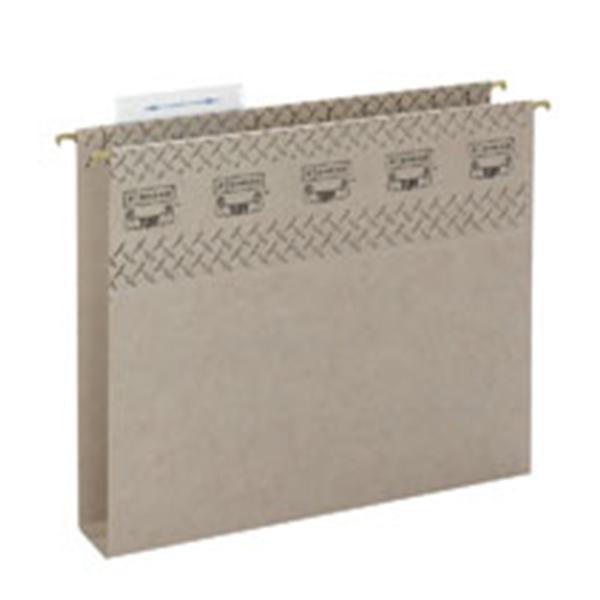 TUFF Box-Bottom Hanging Folder Letter Size Steel Gray 18/Box 18/Bx