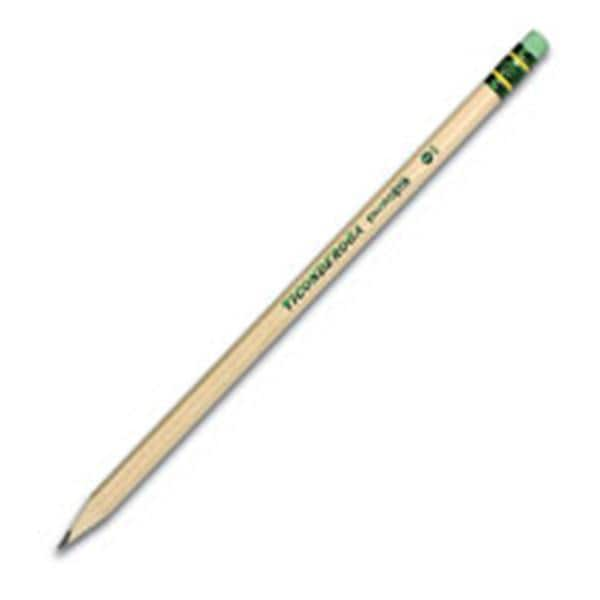 Ticonderoga EnviroStik Pencils #2 Natural Barrel Color 12/Box 12/Pk