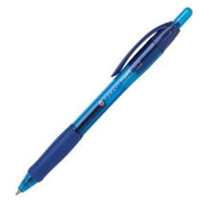 Foray Retracting Ballpoint Pens Medium Point 1.0 mm Blue 12/Pack 12/Pk