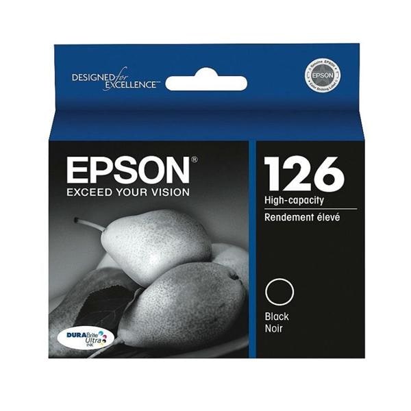 Epson 126 (T126120) DuraBrite Ultra Black Ink Cartridge Ea