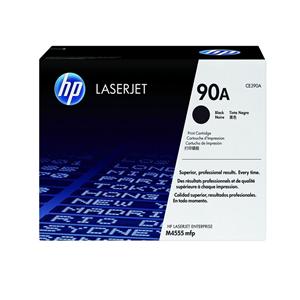 HP 90A Black Original Toner Cartridge (CE390A) Ea