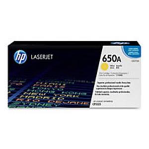 HP 650A Yellow Original Toner Cartridge (CE272A) Ea