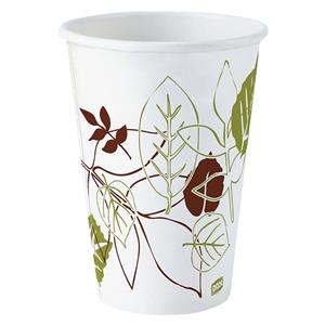 Dixie Paper Hot Cups 12 Oz Pathways Design 25/Bx