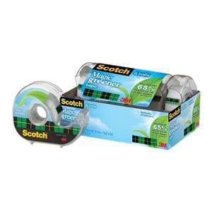 Scotch Magic Greener Tape In Dispensers 3/4 in x 600 in 6/Pk