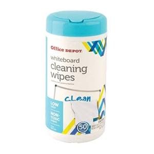 Dry-Erase Board Cleaning Wipes 6 in x 9 in Ea