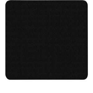 Allsop Soft Cloth Mouse Pad 8" x 8.75" Black Ea