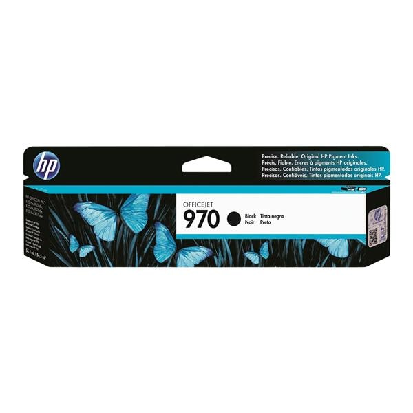 HP 970 Black Original Ink Cartridge (CN621AM) Ea