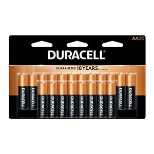 Duracell CopperTop General-Purpose AA Batteries 20/Pack 20/Pk