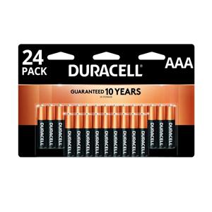 Duracell Coppertop Alkaline AAA Batteries 24/Pack 24/Bx, 6 BX/CA