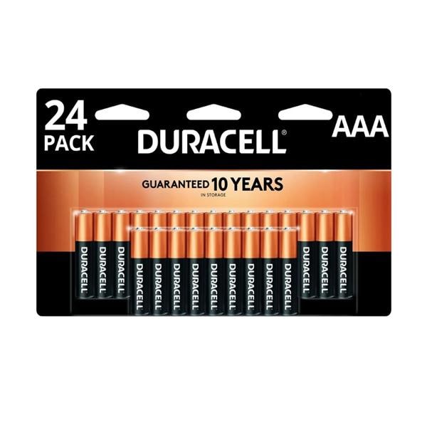 Duracell Coppertop Alkaline AAA Batteries 24/Pack 24/Bx, 6 BX/CA