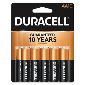 Duracell CopperTop General-Purpose AA Batteries 10/Pack 10/Pk