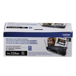 Brother TN-336BK High-Yield Black Toner Cartridge Ea