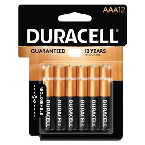 Duracell CopperTop General Purpose AAA Batteries 12/Pack 12/Pk, 15 PK/CA