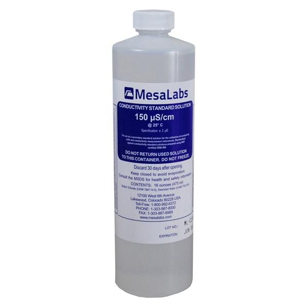 Solution Conductivity Standard 150uS 16oz Ea