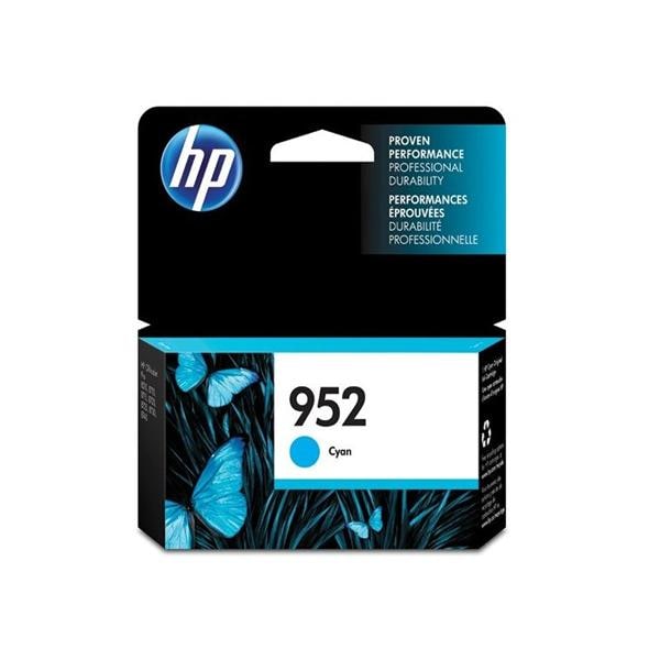 HP 952 Cyan Ink Cartridge (L0S49AN#140) Ea