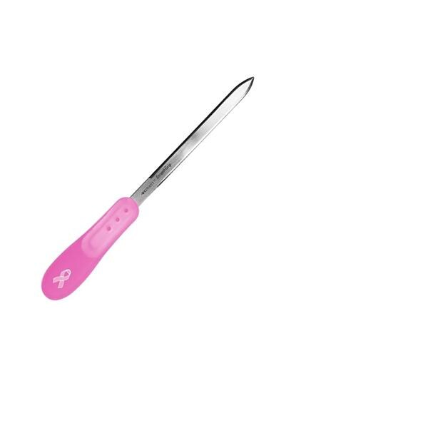 Letter Opener 9" Pink Ribbon Ea