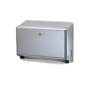 Paper Towel Dispenser Chrome Steel Ea