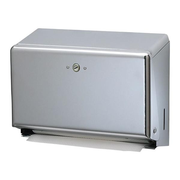 Paper Towel Dispenser Chrome Steel Ea