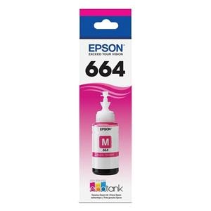 Epson Eco Tank T664320-S Magenta Ink Bottle Ea