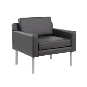 Reception Area Guest Chair-Black Ea