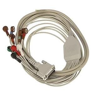 Snap Cable New For ELI Series ECG Snap 10 Wire Lead Ea