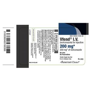 AMCHC Vfend I.V. Injection 200mg/vl Powder SDV Each