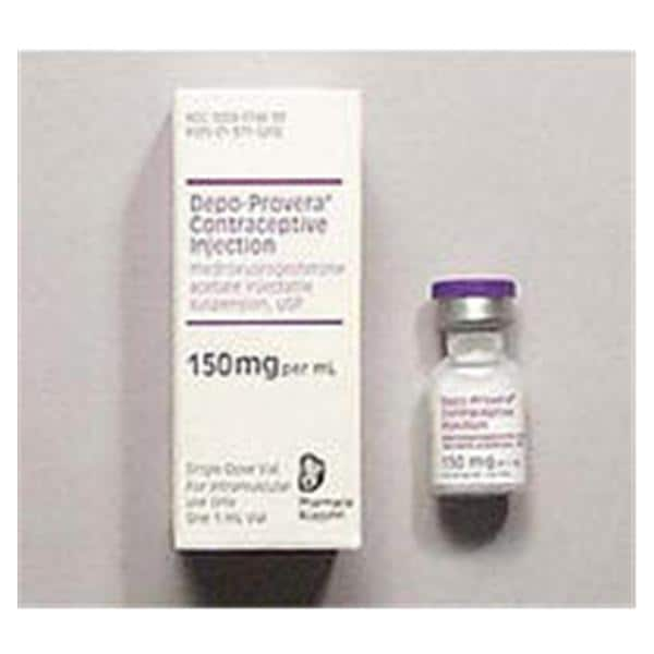 Depo-Provera Injection 150mg/mL SDV 1mL 25/Package