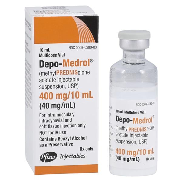 Depo-Medrol Injection 40mg/mL MDV 10ml/Vl