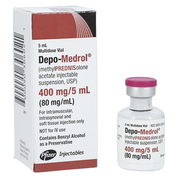 Depo-Medrol Injection 80mg/mL MDV 5ml/Vl