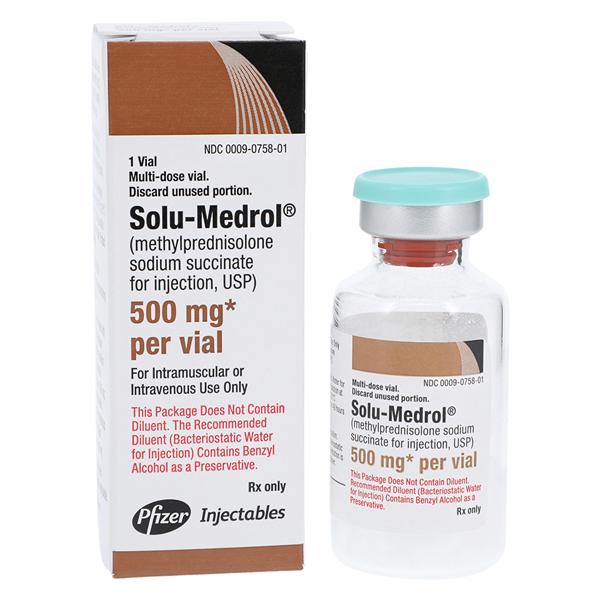 Solu-Medrol Injection 500mg MDV 8mL 8mL/Vl