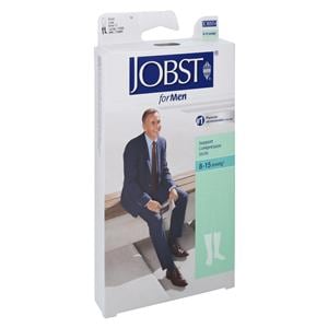 Jobst forMen Compression Socks Knee High Large Men 10.5-12 Black