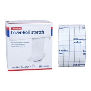 Cover-Roll Bandage Elastic 2"x10yd White Ea