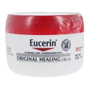 Eucerin Original Healing Cream Fragrance Free Soothing Repair Skin 4oz/Jr, 12 JR/CA