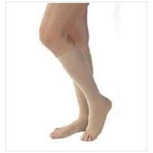 Opaque Compression Stocking Knee High Medium Natural