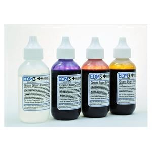 Gram Stain Set 4x2oz Ea