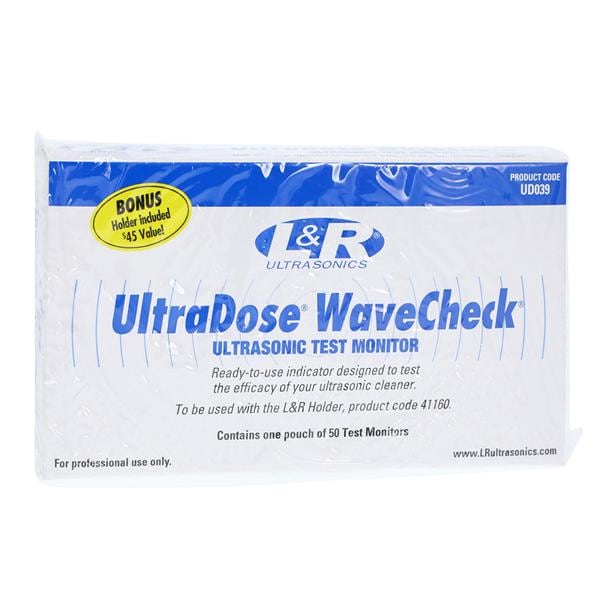 UltraDose Ultrasonic Cleaner Test Strip 50/Pk