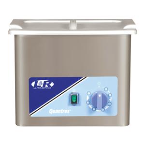 Quantrex 140 Ultrasonic Cleaner 3 3/8 Quarts Heat Drain Ea