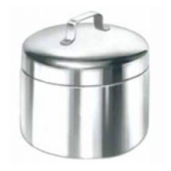 Applicator Jar Stainless Steel Silver 28oz