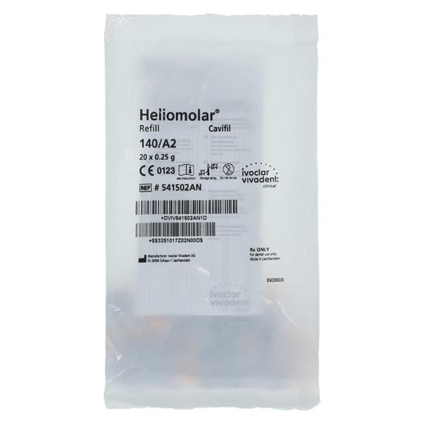 Heliomolar Universal Composite 140 / A2 Cavifil Refill 20/Pk