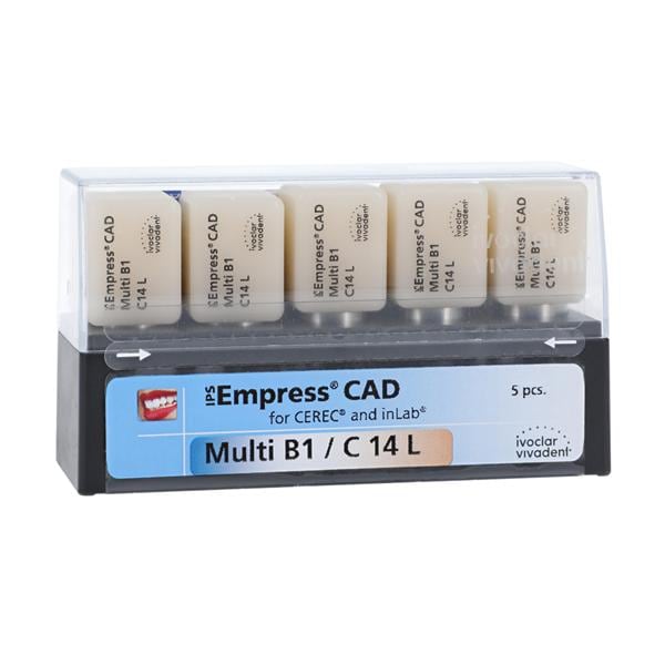 IPS Empress CAD Multi Milling Blocks C14L B1 For CEREC 5/Bx